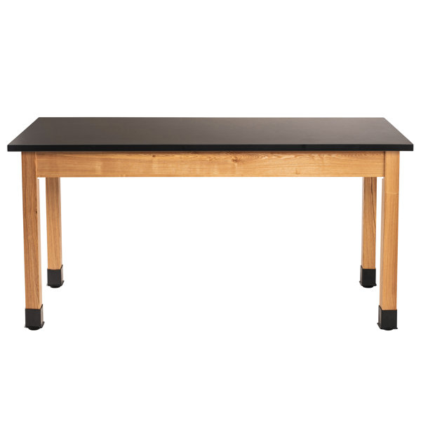 National Public Seating 30" H Wood Science Table & Reviews Wayfair